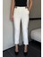 Bel Lastikli Yazı Detaylı Slim Fit Kumaş Pantolon P-00018014 1