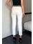 Bel Lastikli Yazı Detaylı Slim Fit Kumaş Pantolon P-00018014 3