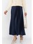 Bel Lastikli Pileli Tesettür Etek P-00018001 2
