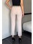 Bel Lastikli Yazı Detaylı Slim Fit Kumaş Pantolon P-00018014 3