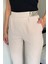 Bel Lastikli Yazı Detaylı Slim Fit Kumaş Pantolon P-00018014 4