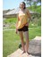 Moda Kadın Şortlu Tankini Elbise Mayo Sarı 6