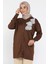 Çiçek Figürlü Ön Düğmeli Tesettür Triko Hırka (S-M-L-Xl Beden Uyumludur.) P-00018076 1
