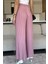 Kadın Bel Lastikli Piliseli Bol Kesim Pantolon P-00018022 3