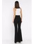 Paça Yırtmaçlı Palazzo Slim Fit Kumaş Pantolon P-00018030 3