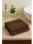 2’li Havlu Havlu Seti El Yüz Havlusu %100 Pamuk Premium 600GSM Banyo El Havlusu Hızlı Kuruma 3