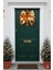 Yılbaşı Merry Christmas Parlak Gold Fiyonk Kapı Süsü 30*26 cm 1