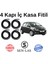Toyota Yaris (2005-2010) Şen-Las 4 Kapı Fitili ŞL25210 1
