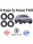 Toyota Avensis (1998-2003) Şen-Las 4 Kapı Fitili ŞL27210 1