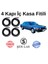 Bmw 7 Serisi E32 (1987-1994) Şen-Las 4 Kapı Fitili ŞL30610 1
