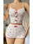 Kadın Pijama Takımı – Askılı Üst & Şort 2