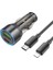 Hoco NZ12A Action PD43W USB + Type-C Araç Çakmaklık Hızlı Şarj Aleti + Type-C To iPhone Lightning KA-(5775) 1