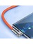 Ally 180° Dönebilen USB To Type-C 120W Hızlı Şarj Kablosu 1 METRE-(5775) 3