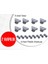 Ayrıntıshop Duşakabin Teker Rulman Teker Çap 20MM 2 Kapılık 2
