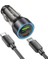 Hoco NZ12A Action PD43W USB + Type-C Araç Çakmaklık Hızlı Şarj Aleti + Type-C To Type-C KABLO-(5775) 4