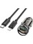 Hoco Z53A Vision PD30W Type-C + USB Qc3.0 Girişli Araç Çakmaklık Hızlı Şarj Aleti + Type-C To IPHONE-(5775) 1