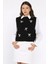 Yan Bağlamalı Fiyonklu Triko Süveter (S-M-L-Xl Uyumludur) P-00017992 1