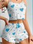 Kadın Pijama Takımı – Askılı Üst & Şort 1