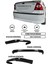 Ford Focus 2 Sedan 2005-2008 Uyumlu Boyasız Plastik Arka Ek 1
