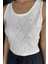Taşlı Sıfır Kol Crop Top Bluz P-00017989 4