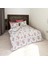 Pastel Renklerde Gül ve Çiçek Motifli Desenli Nevresim Takımı – Çift Kişilik, %100 Pamuk, Yumuşak Dokulu 1