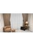 Nivemeshome Haven 3023 Gold Detaylı 1/3 Sık Pileli Tül Perde Apm 1