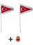 Bisiklet Bayrağı 2 Adet + Hdiye Tzmnya Sticker 1