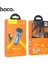 Hoco Z49 Çift USB Girişli Araç Şarj Başlık + USB To iPhone Lightning KABLO-(5775) 4