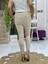 AY17004 Likralı Coton Pantolon Krem 3
