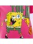 Sünger Bob Kare Pantolon Kız Çocuk Legendary Halloween Pembe Tişört 3