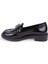 DZA07-863705 Siyah Rugan Günlük Loafer Kadın Ayakkabı 3