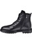 Hakiki Deri Postal Erkek Bot VOY-1034 Siyah 5