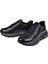 Hakiki Deri Erkek Spor Ayakkabı VOY-534 Siyah 4