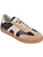 Hakiki Deri Kadın Spor Ayakkabı Sneaker MAK-5120 Siyah Bej 1