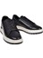Hakiki Deri Erkek Spor Ayakkabı Sneaker VOY-387 Siyah 4