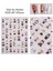 Labubu Tırnak Sticker Protez Tırnak Kalıcı Oje Süsleme, Nail Art Sticker CA-6888 2