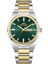 SL.09.2555.2.02 Erkek Kol Saati | 41 mm Yeşil Kadran, Çift Renk Bilezik, Oval Paslanmaz Çeli 1