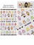 Labubu Tırnak Sticker Protez Tırnak Kalıcı Oje Süsleme, Nail Art Sticker 5D499 1
