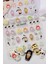 Labubu Tırnak Sticker Protez Tırnak Kalıcı Oje Süsleme, Nail Art Sticker 5D499 2