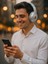 Kablosuz Kulaküstü Gümüş Bluetooth Kulaklık Stereo-Mikrofon-Aux HK-033 2