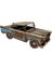 Vintage Koleksiyon Eskitme Chevrolet Belair Nostaljik Metal Araba 31 cm 1
