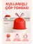 40 Lt ( 5 Paket ) Avantaj Paket Orta Boy Çilek Kokulu Büzgülü Çöp Poşeti Çöp Torbası 50 Adet 2
