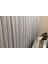 Nivemeshome Mızraklı FIR0914 AR03102 V-105 Gri 1/2,5 Sık Pileli Tül Perde Apm 9