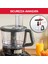 Doubleforce FP821811 1000W Multifonksiyon Mutfak Robotu | 3l Hazne, 2l Blender, 28 Fonksiyon, Paslanmaz Çelik Titanyum Bıçaklar 6