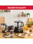 Doubleforce FP821811 1000W Multifonksiyon Mutfak Robotu | 3l Hazne, 2l Blender, 28 Fonksiyon, Paslanmaz Çelik Titanyum Bıçaklar 7