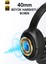 Kablosuz Kulaküstü Siyah Bluetooth Kulaklık Stereo-Mikrofon-Aux HK-033 3