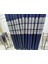 Nivemeshome FT672069 V-530 Funda Lacivert 1/3 Sık Pileli Fon Perde Apm 3