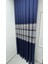 Nivemeshome FT672069 V-530 Funda Lacivert 1/3 Sık Pileli Fon Perde Apm 4