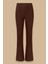 Kadın Dora Ispanyol Tayt Pantolon - Kahverengi 4