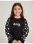 Kız Çocuk Çiçek Baskılı Sweatshirt 1